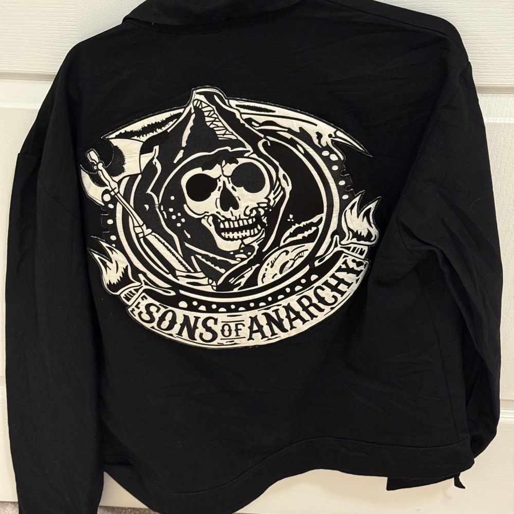 Black Sons of Anarchy Lightweight Jacket